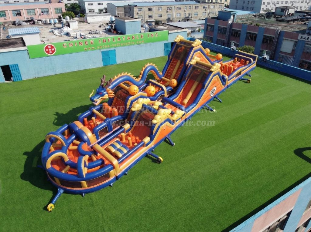 CR2-875 Dragon Ball Theme Giant Obstacle Course Challenging Run