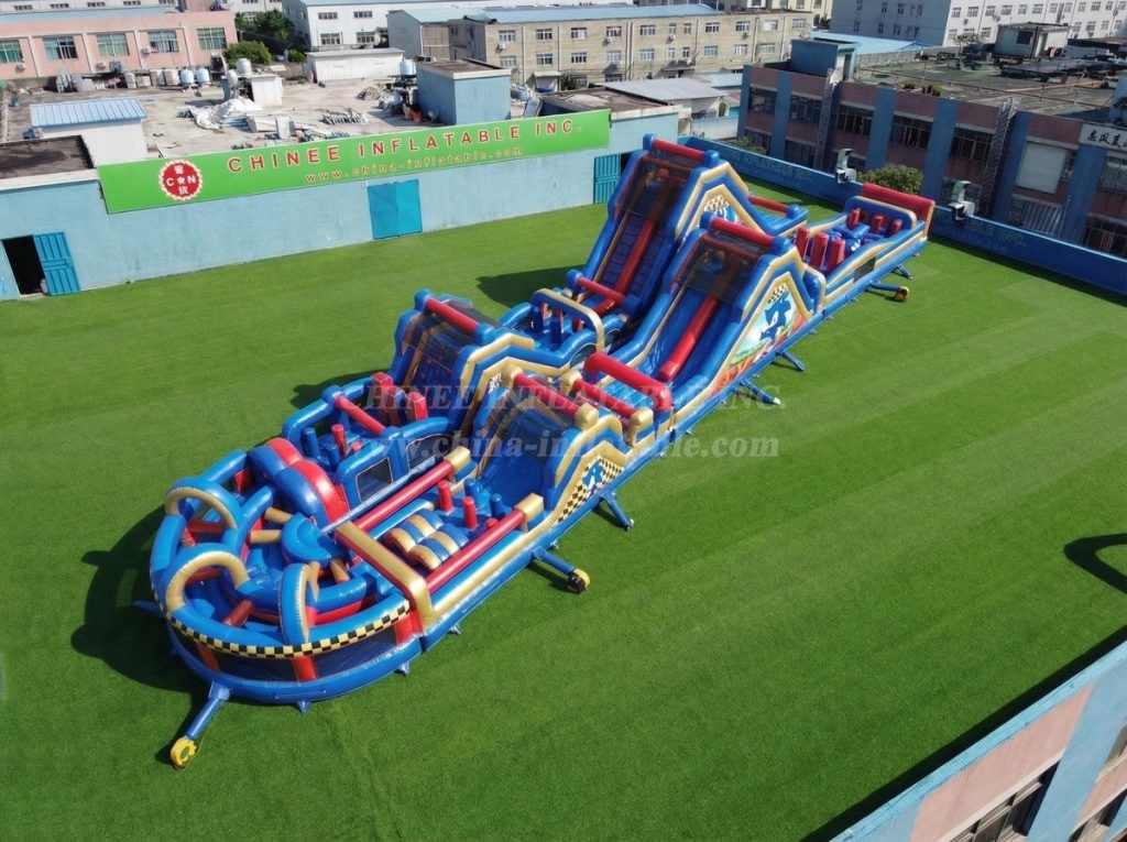 CR2-912 Sonic Theme Giant Obstacle Course Challenging Run