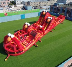 CR2-927 Tickle Me Elmo Theme Giant Obstacle Course Challenging Run