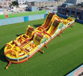 CR2-933 Winnie The Pooh Theme Giant Obstacle Course Challenging Run