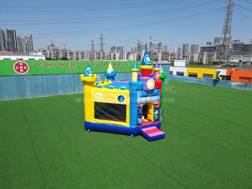 T5-3257 Inside Out Theme Inflatable Castle