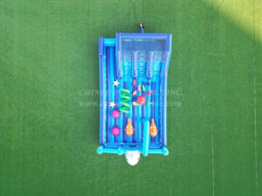 T6-4390B Ocean Theme Inflatable FunCity