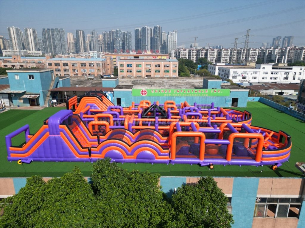 T7-1814D Mega Inflatable Obstacle Course