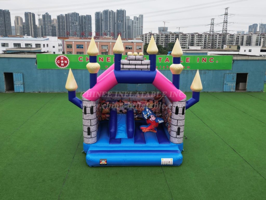 T2-8208B Disney Mickey the Wizard Inflatable Castle