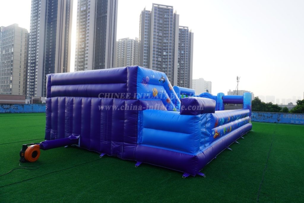 T6-4390B Ocean Theme Inflatable FunCity