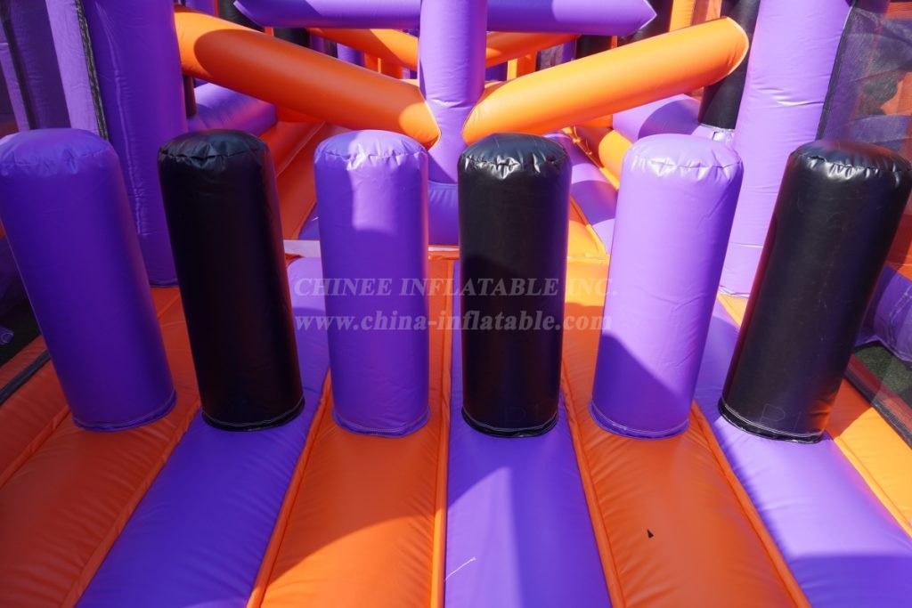 T7-1814D Mega Inflatable Obstacle Course