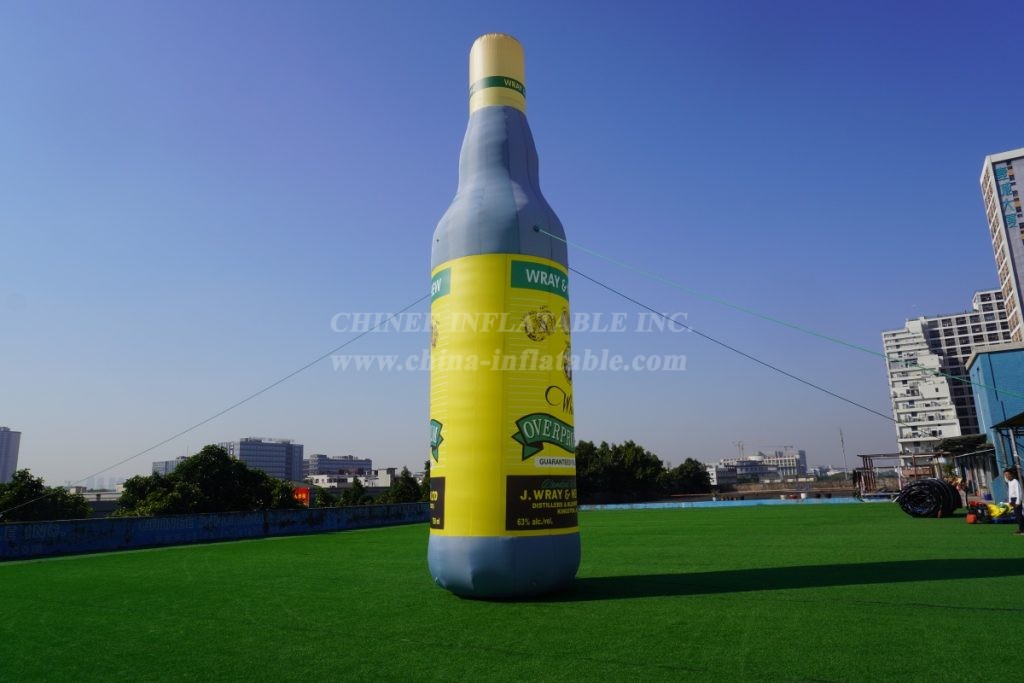 S4-1016 Giant Inflatable Rum Bottle Replica