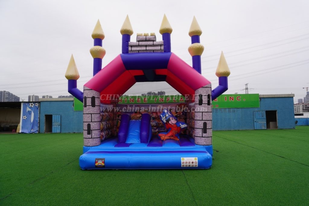 T2-8208B Disney Mickey the Wizard Inflatable Castle