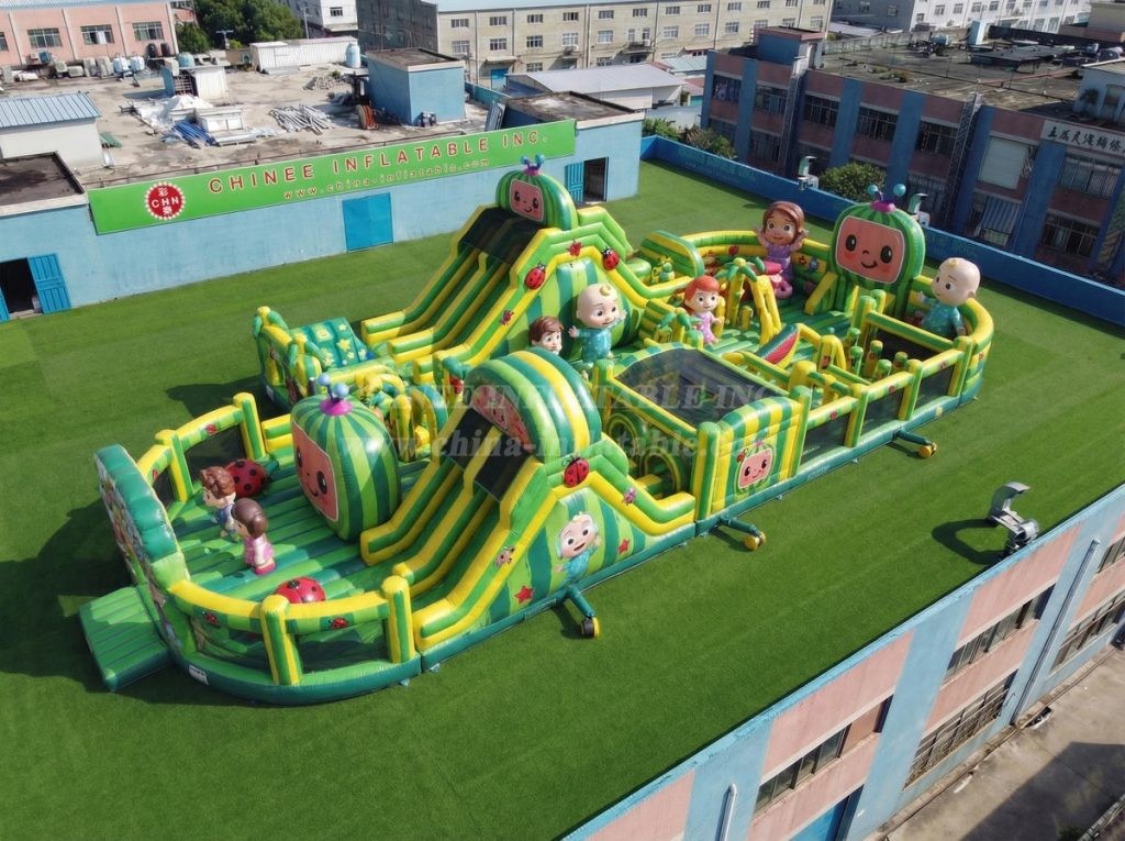 GF3-1005 Cocomelon Theme Inflatable Playground