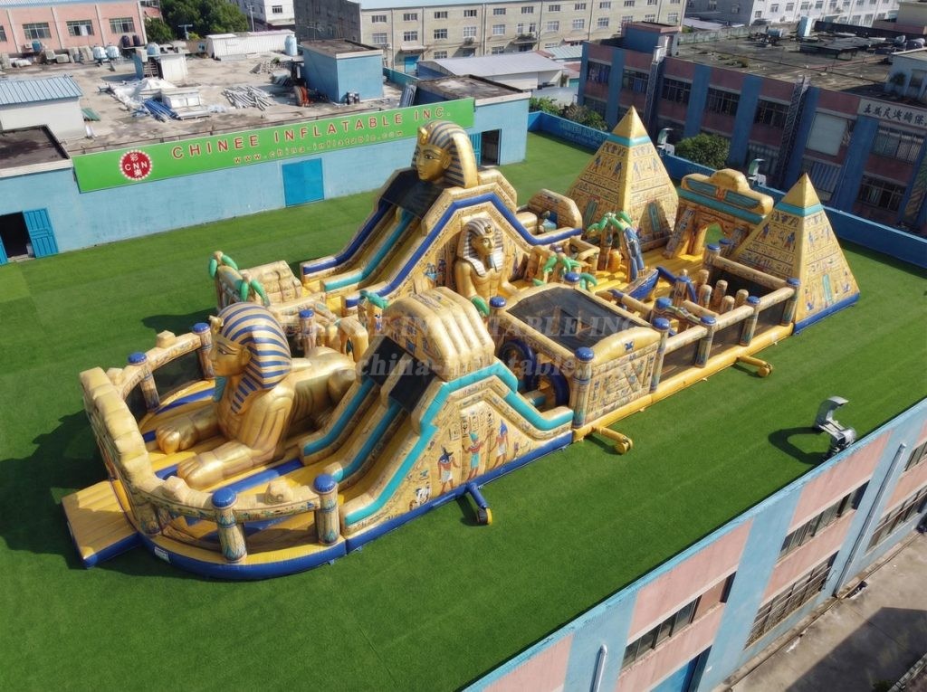 GF3-1008 Egypt Theme Inflatable Playground