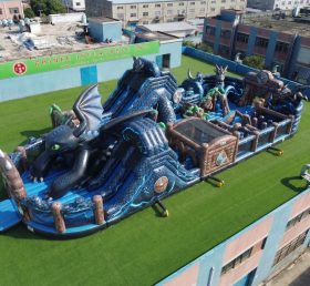 GF3-1013 How To Train Your Dragon Theme Inflatable Playground