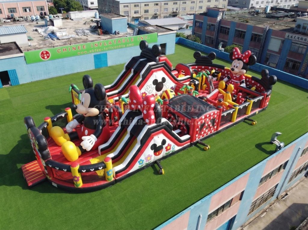 GF3-1017 Mickey & Minnie Theme Inflatable Playground
