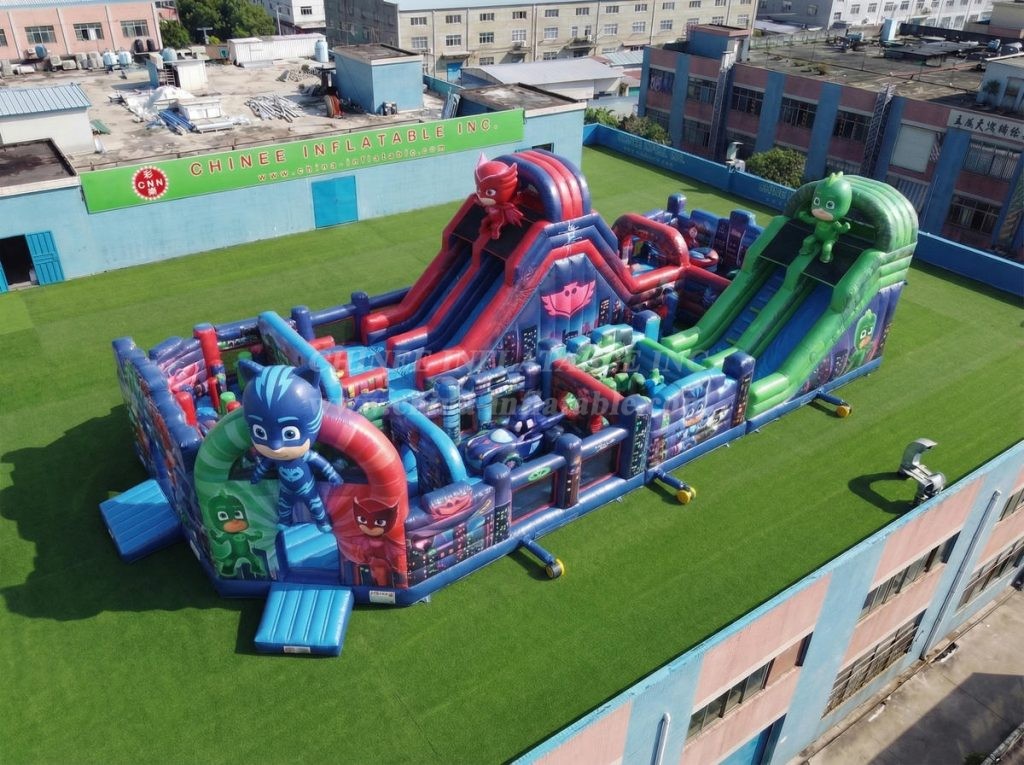 GF3-1025 PJ Masks Theme Inflatable Playground