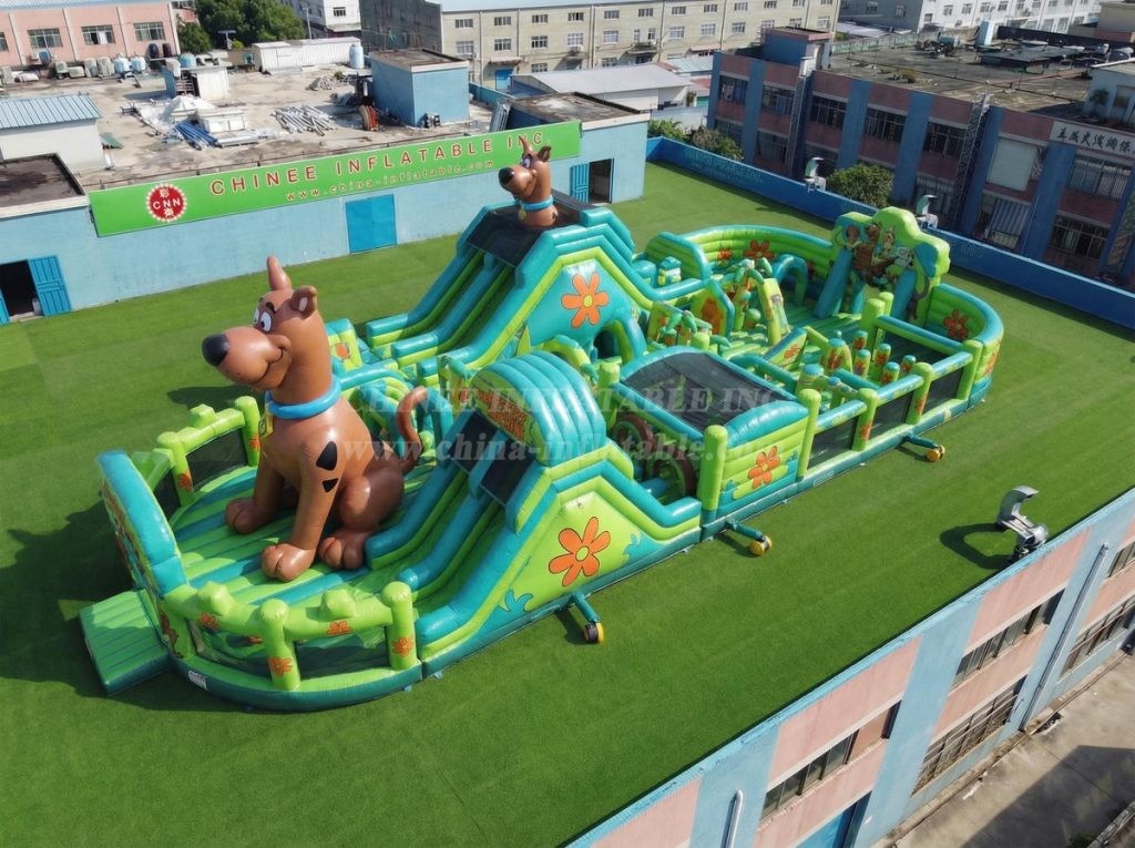 GF3-1029 Scooby-Doo Theme Inflatable Playground