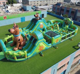 GF3-1029 Scooby-Doo Theme Inflatable Playground