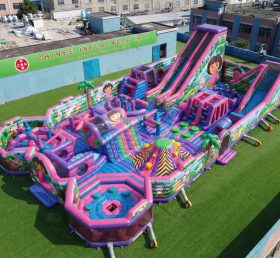GF3-1066 Dora Theme Inflatable Park
