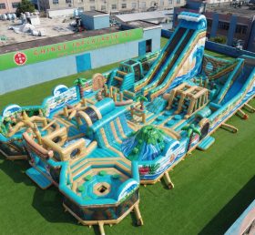 GF3-1084 Moana Theme Inflatable Park