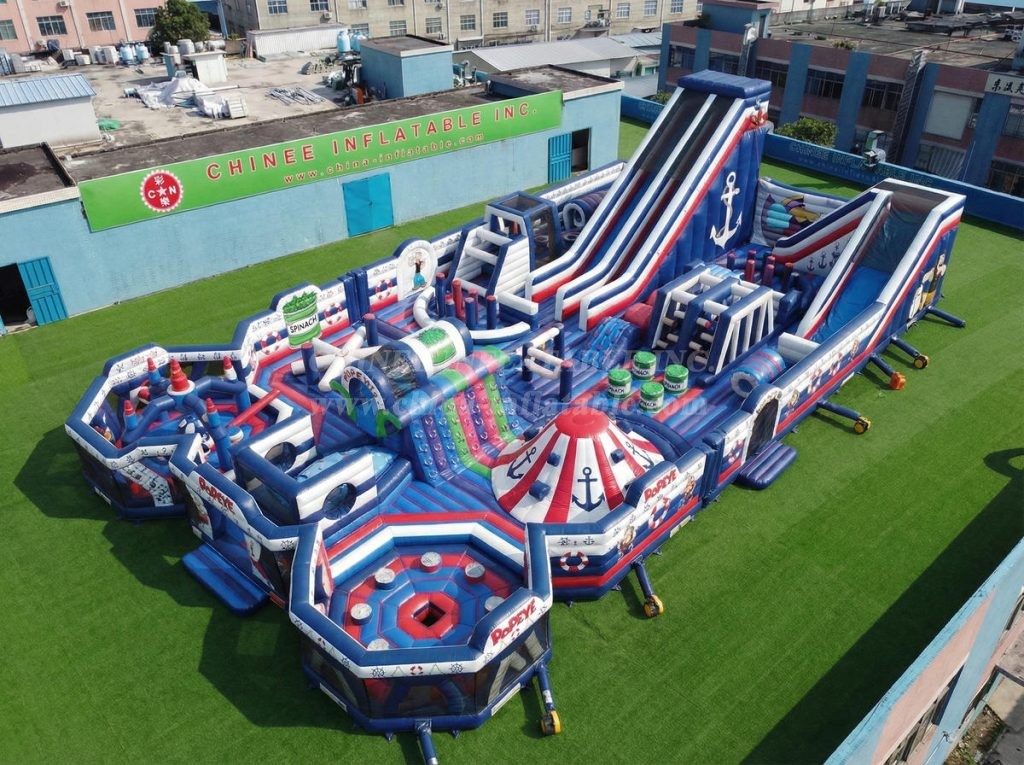 GF3-1094 Popeye Theme Inflatable Park