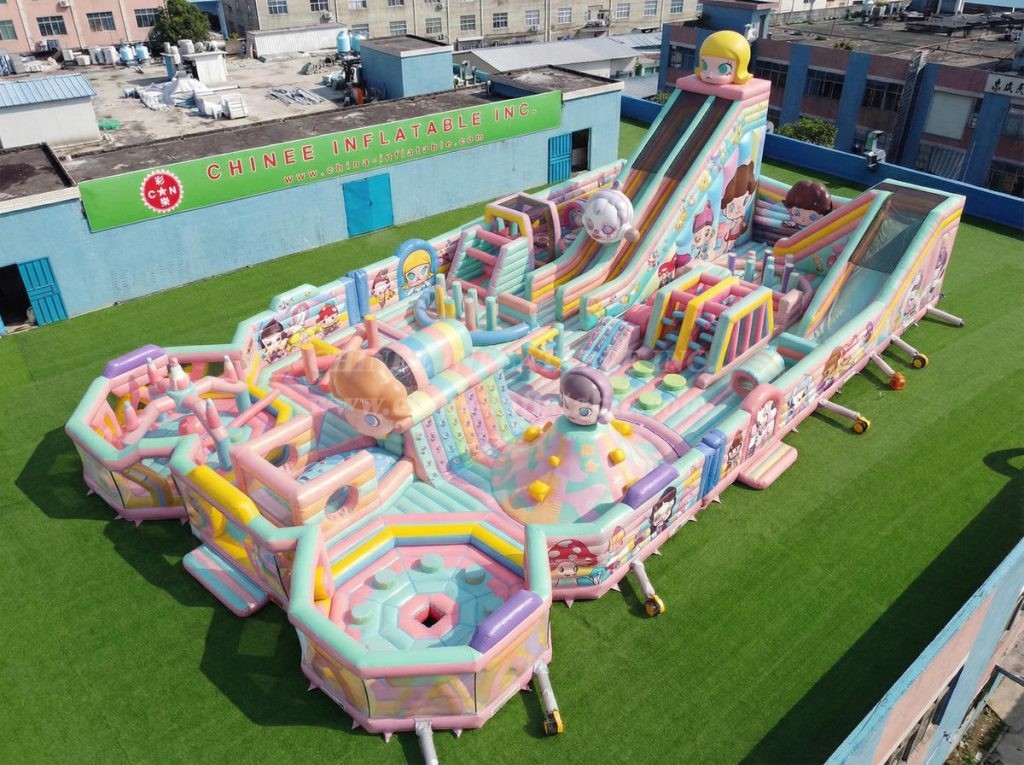 GF3-1095 Pop Mart Theme Inflatable Park