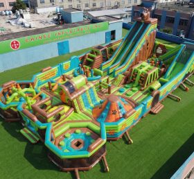 GF3-1097 Scooby-Doo Theme Inflatable Park