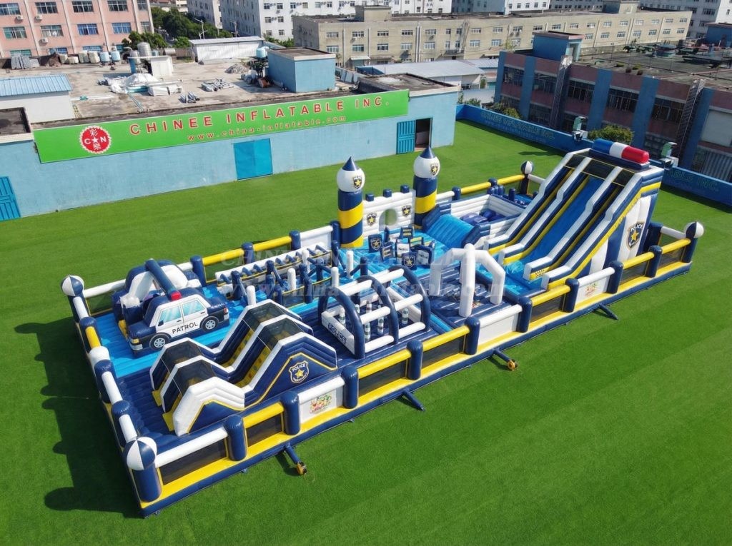 GF3-1154 Police Station Theme Inflatable Park