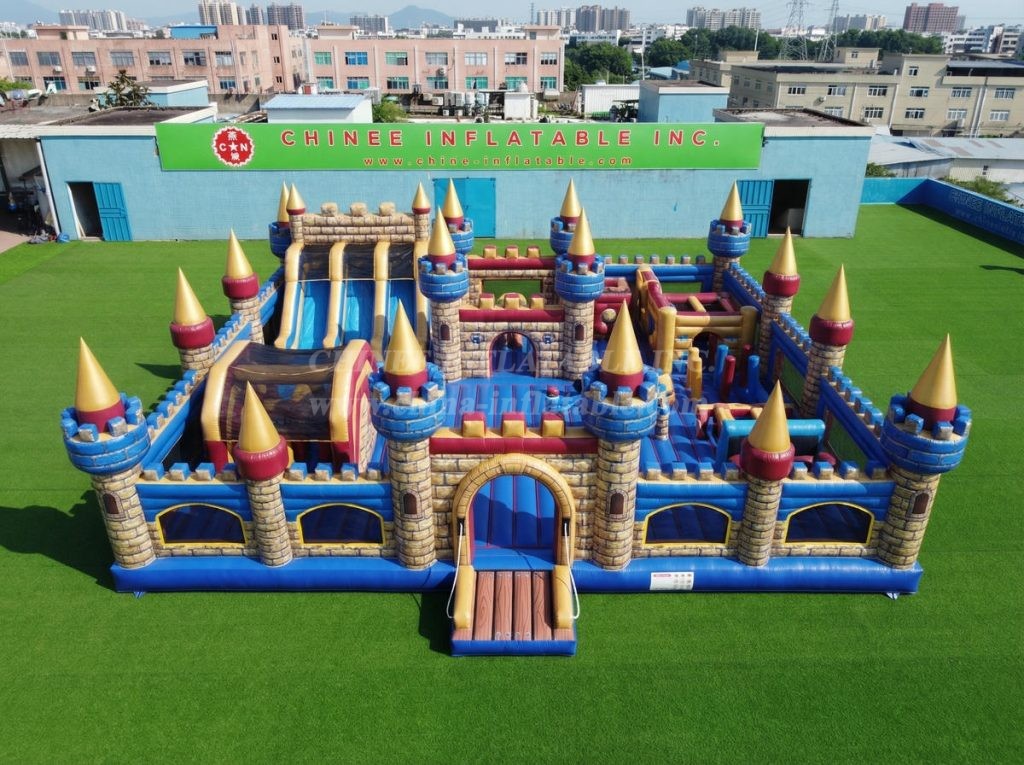 GF3-1196 Castle Kingdom Theme Inflatable Funcity