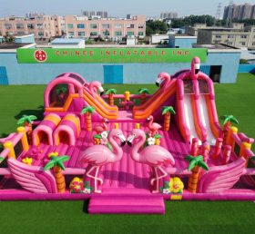 GF3-1210 Flamingo Theme Inflatable Funcity