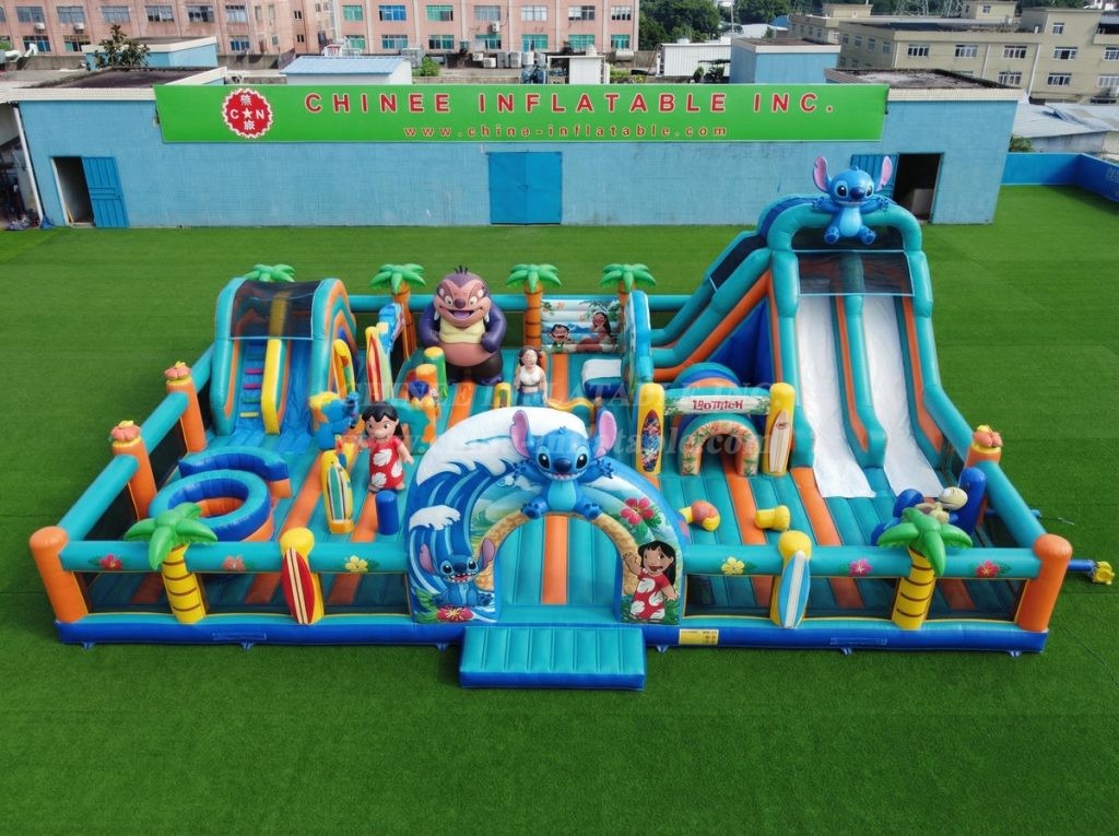 GF3-1222 Lilo & Stitch Theme Inflatable Funcity