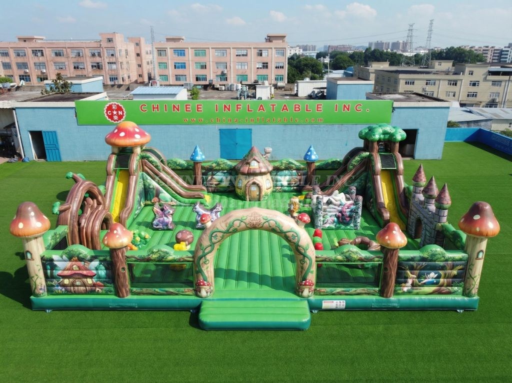 GF3-1229 Magic Forest Theme Inflatable Funcity