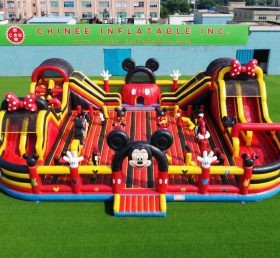 GF3-1235 Mickey & Minnie Theme Inflatable Funcity