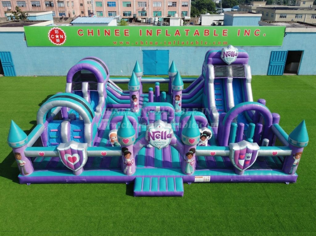 GF3-1242 Nella Knight Theme Inflatable Funcity