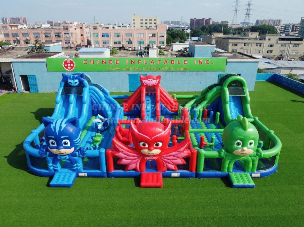 GF3-1253 PJ Masks Theme Inflatable Funcity