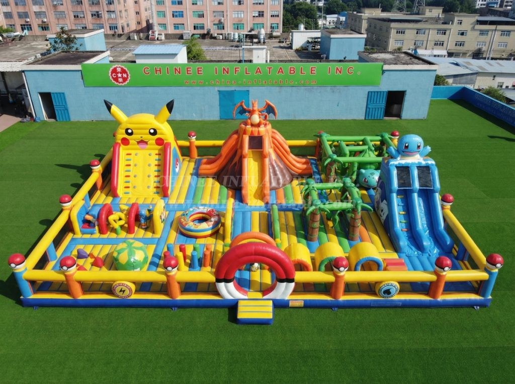 GF3-1254 Pokemon Theme Inflatable Funcity