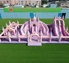 GF3-1258 Princess Parties Theme Inflatable Funcity