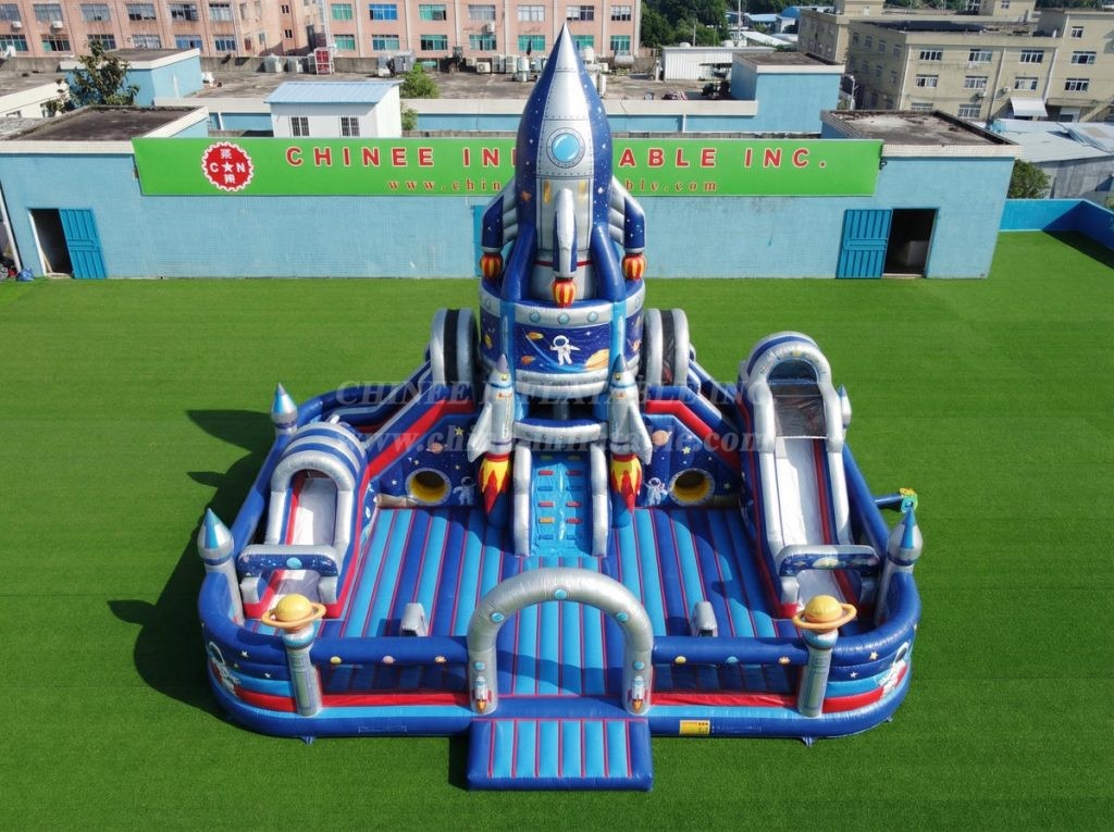GF3-1261 Rocket Theme Inflatable Funcity