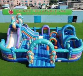 GF3-1263 Seahorse Theme Inflatable Funcity