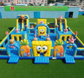 GF3-1272 SpongeBob Theme Inflatable Funcity