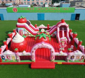 GF3-1278 Strawberry Shortcake Theme Inflatable Funcity