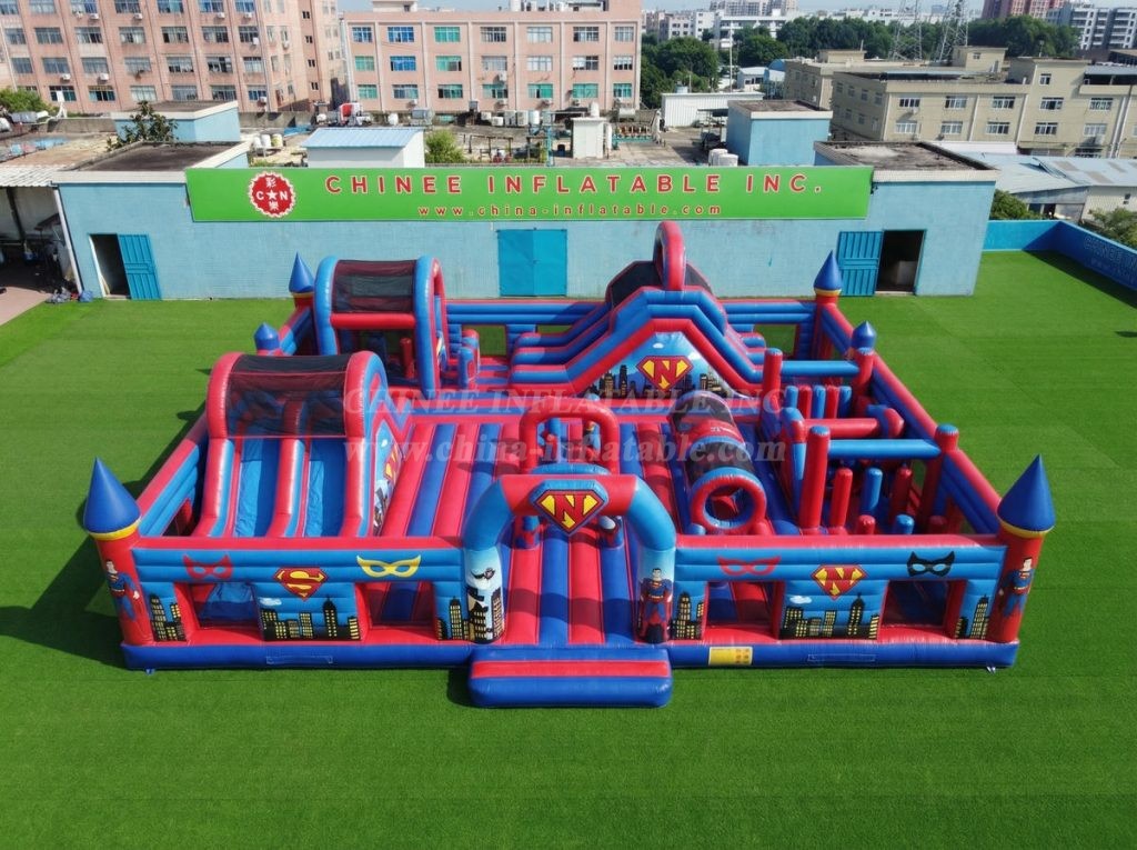 GF3-1279 Superhero Theme Inflatable Funcity