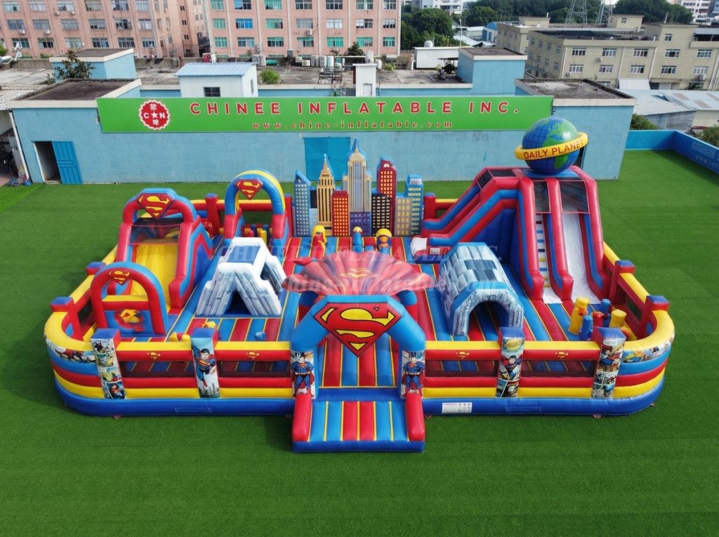 GF3-1281 Superman Theme Inflatable Funcity