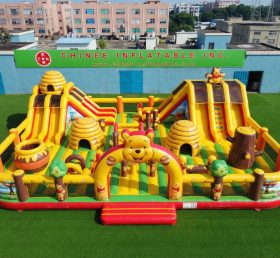 GF3-1295 Winnie The Pooh Theme Inflatable Funcity