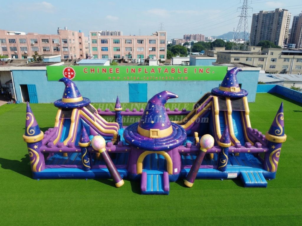GF3-1296 Wizard Theme Inflatable Funcity