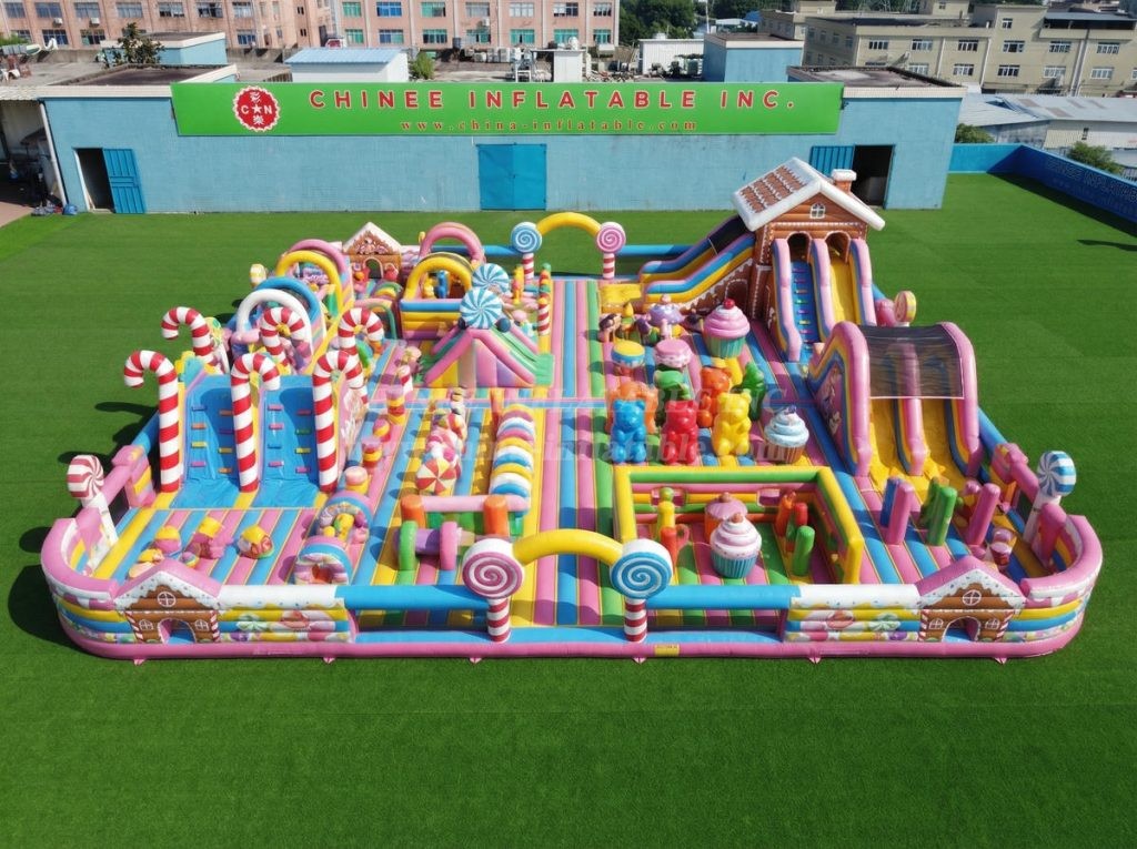 GF3-1315 Candy Theme Inflatable Park