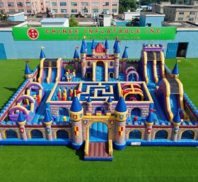 GF3-1317 Castle Kingdom Theme Inflatable Park