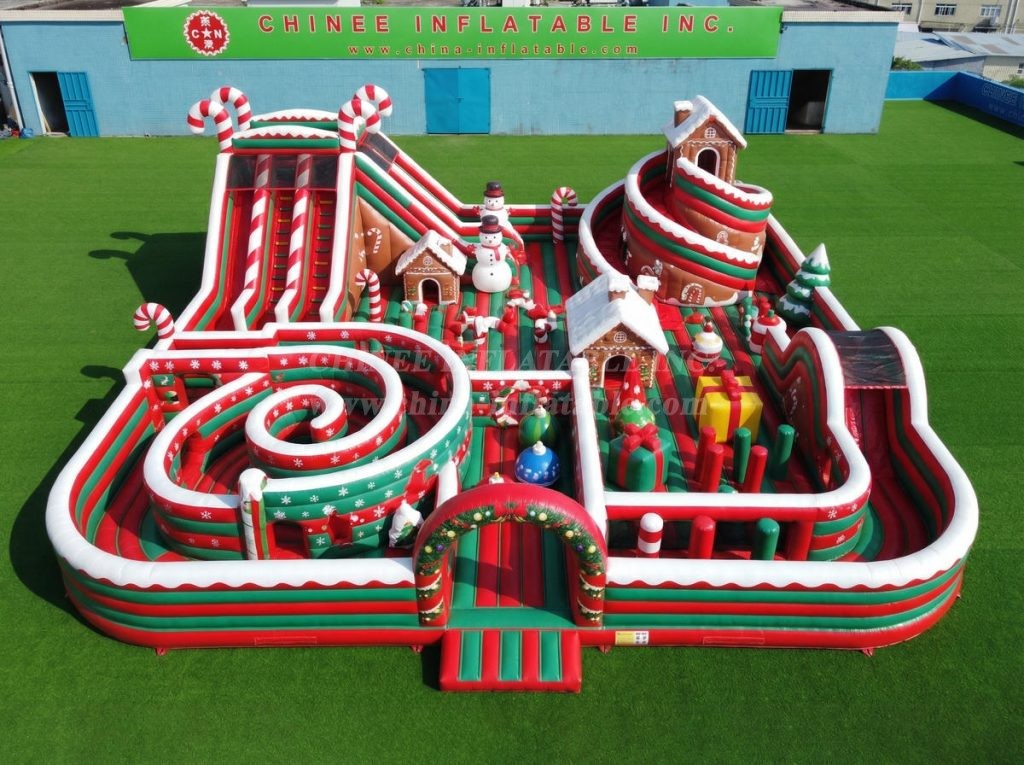 GF3-1320 Christmas Theme Inflatable Park