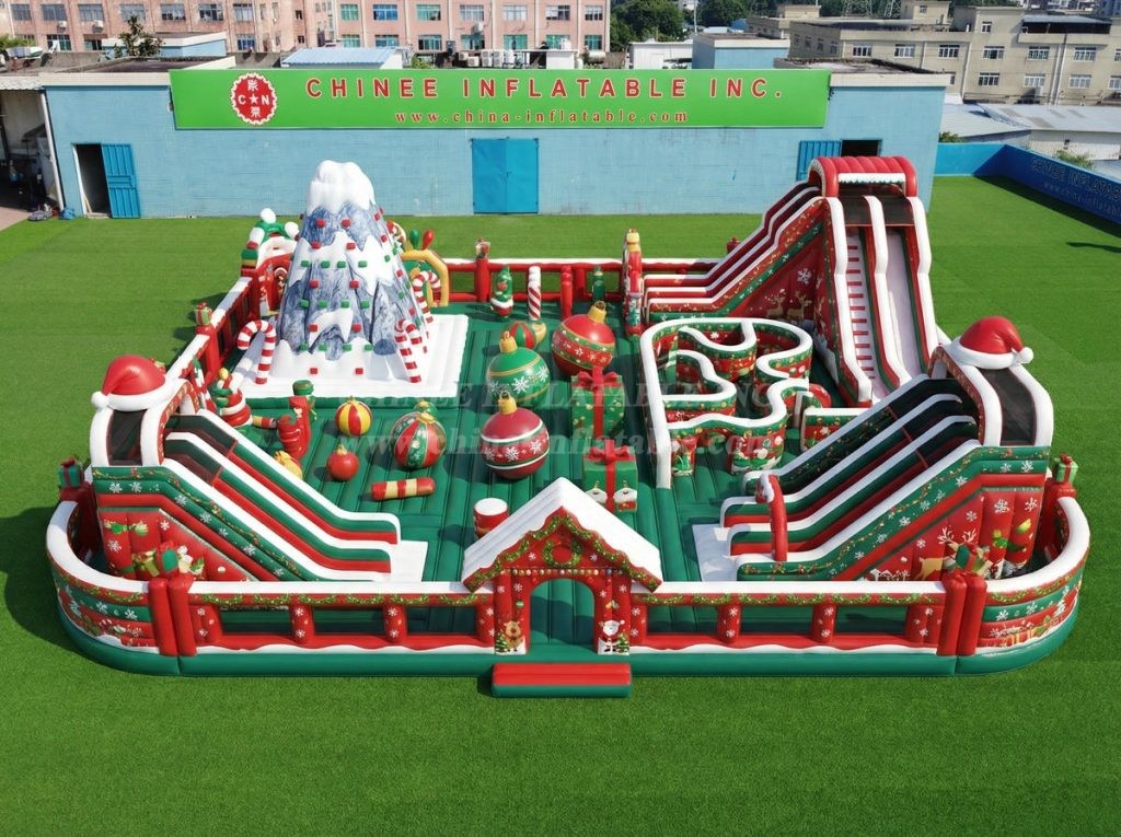 GF3-1321 Christmas Theme Inflatable Park