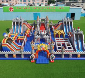 GF3-1353 Knight Theme Inflatable Park