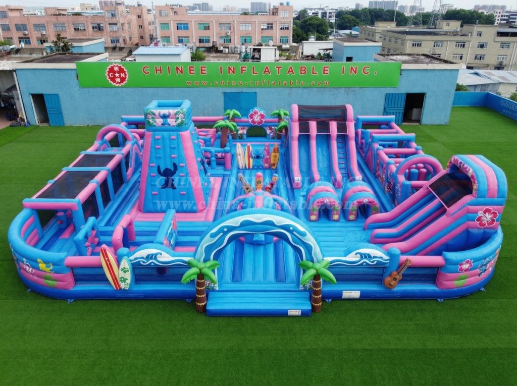 GF3-1357 Lilo & Stitch Theme Inflatable Park