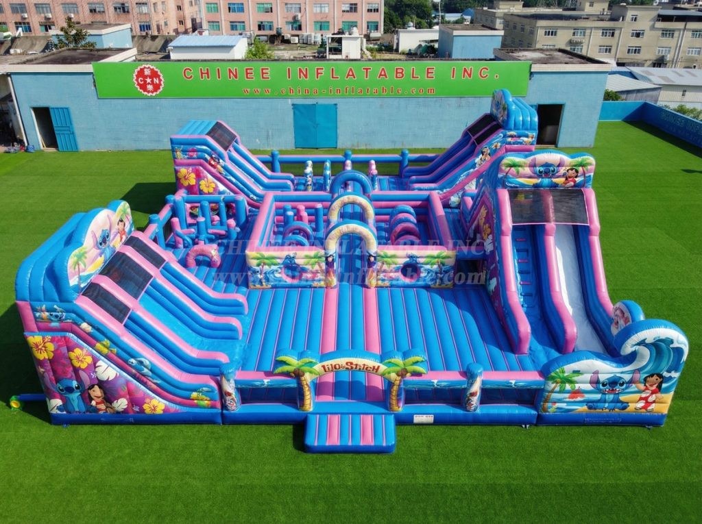 GF3-1358 Lilo & Stitch Theme Inflatable Park