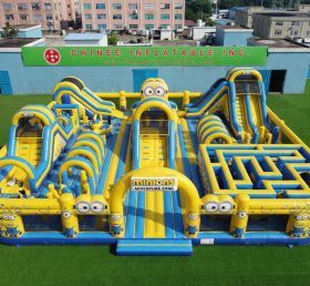 GF3-1366 Minions Theme Inflatable Park